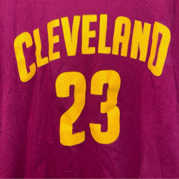 Cleveland Cavaliers CAVS Lebron James #23 Shirt XL Adidas tag Ohio NBA - Picture 2 of 4